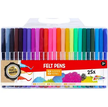 GRAFIX Fixy barevné sada 25ks