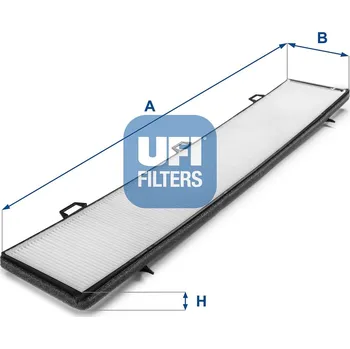 Ventilátor topení a klimatizace Filtr, vzduch v interiéru UFI 53.236.00