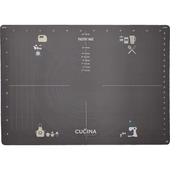 Kuchyňský vál La Cucina Podložka na pečení, 45 x 65 cm, antracit