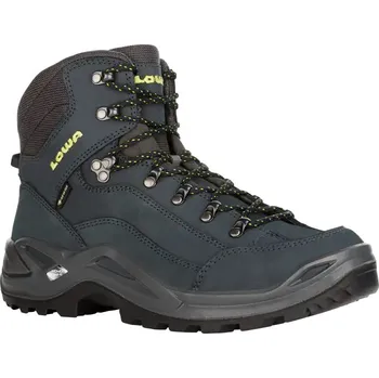 Pánská treková obuv Boty Lowa Renegade GTX MID - Blue Lime UK9 / EU43,5