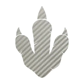 samolepka Dinosaurus stopa 002 (52 - 3D karbon stříbrný) SAMOLEPKA NA AUTO, NÁLEPKA, FÓLIE, POLEP, TUNING, VLASTNÍ TEXT, TISK, AUTOSAMOLEPKY.cz, POLEPY, OBRÁZEK, LOGO, 3D STICKERS