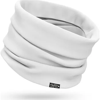 Dámské tričko KOLKATA. Recyklovaného polyesteru (100% rPET) multifunkční šátek (120 g/m²) - Bílá