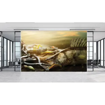 Fototapeta Tapeta Zdolaný candát (vliesová fototapeta)