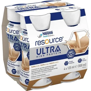 Speciální výživa Nestlé Resource Ultra High Protein káva 4x 125 ml