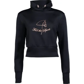 Dámské oblečení HKM Mikina Equestrian HKM, dámská, black/rosegold L