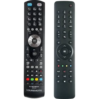 Dálkový ovladač MOTOROLA VIP1113M, ARRIS IR, REX RX + ovládání TV (mini TV) - dálkový ovladač duplikát