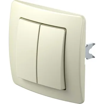 vypínač SE50IW-B Přepínač sériový 10AX 250V~ IW - lesklá béžová, TEM