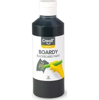 Vodová barva Tabulová barva Creall Boardy - 250 ml - černá