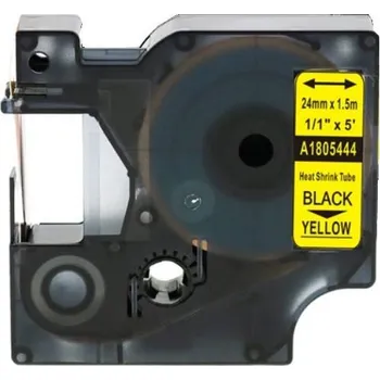 Počítač KOMPATIBILNÍ PÁSKA DYMO 1805444 ŽLUTÁ/ČERNÝ TISK, BUŽÍRKA, 24mm