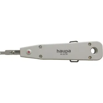 Pracovní nůž 300322 Nástroj LSA se senzorem pro UTP a STP kabely, Haupa