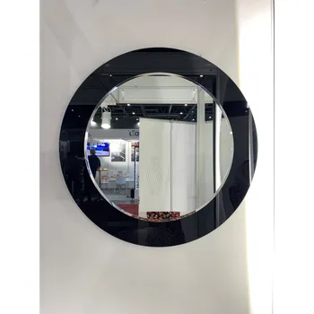 SCARLETTE kulaté zrcadlo do koupelny pokoje ložnice šatny na chodbu předsíň průměr 80 cm 800 mm AMIRRO 411-378