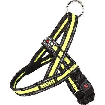 Postroj pro psa Postroj GimBorn Mesh Y 2,5 x 70 72-90 cm žlutý