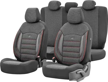 Potah sedadla Otom Sport Plus 102 univerzální autopotahy šedé/červené