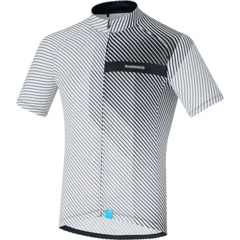 cyklistický dres SHIMANO CLIMBERS dres, bílá, S (SHIMANO CLIMBERS dres, bílá, S)