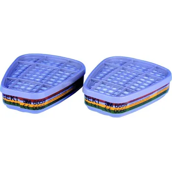 Plynová maska Filtr 3M 6059, 1 pár=2ks