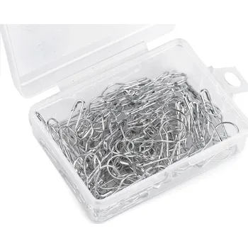 Spínací špendlíky v krabičce délka 22 mm, barva 1 nikl