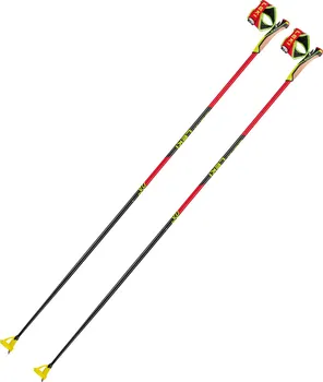 Běžkařská hole LEKI PRC 750 Bright Red/Neon Yellow/Black 2022/23 160 cm