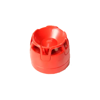 Poplachová siréna Univerzální požární siréna 12/24V CWSO-RR-S1 (interiérová) (Vícetónová vnitřní piezosiréna v červeném provedení)