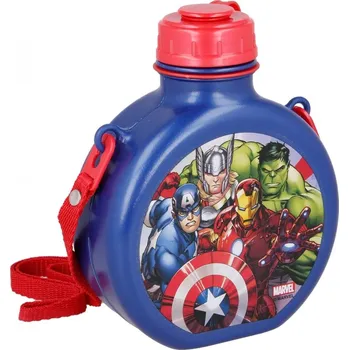 dětská jídelní sada Stor • Plastová čutora na pití Avengers - MARVEL - 670 ml