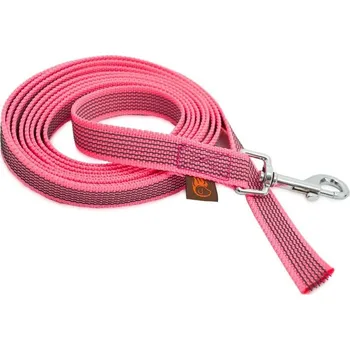 Vodítko pro psa Firedog Pogumované vodítko 20 mm 3 m bez ručky Barva: Růžová