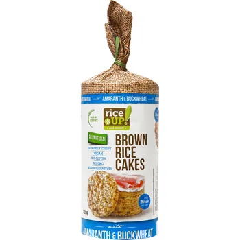 Rýžový chlebíček Rice Up Rýžové chlebíčky s pohankou a amarantem 120 g