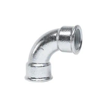 Vodovodní potrubí GEBO Pozink oblouk krátký FF 90° 6/4&quot; 2A-8V