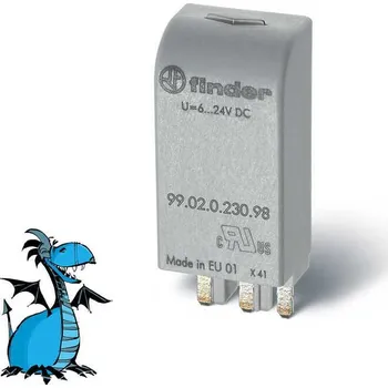 Jistič 99.02.0.230.98 (9902023098) Modul, LED_V, 110-240V AC/DC, Finder