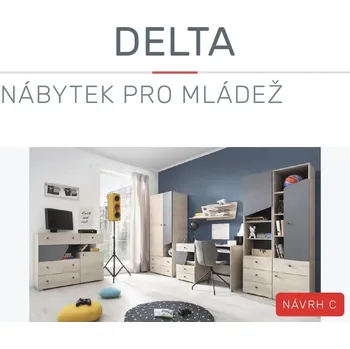 Dětský pokoj Meblar Sestava Delta C