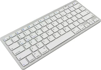 Klávesnice Bezdrátová klávesnice iOS/And/Win 6294 US stříbrná/bílá