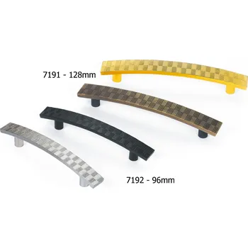 Nábytkové kování 719 - 96 mm, 836 cín rustik