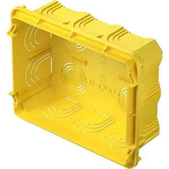 Elektroinstalační krabice DM72-U Krabice obdélníková pod omítku, TEM