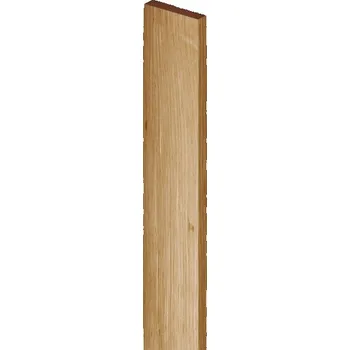 Obklad Lamele 3D VZOREK - Lišta mezi lamely - DUB PŘÍRODNÍ - rozměr vzorku: 30 x 6 x 200 mm