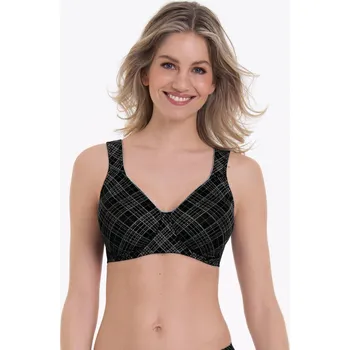 Podprsenka Twin Art podprsenka s kosticí moldovaná 5246 black grey - RosaFaia 477 black grey 95B