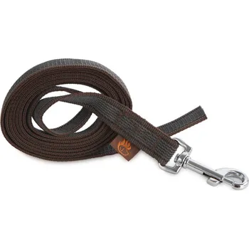 Vodítko pro psa Firedog Pogumované vodítko 20 mm 3 m bez ručky Barva: Hnědá