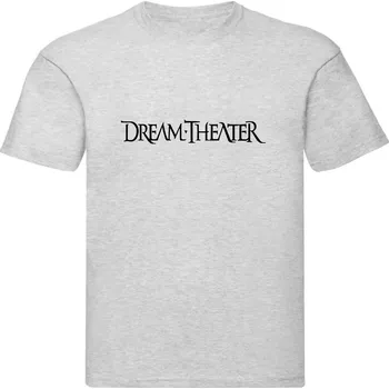 šedivé pánské triko Dream Theater