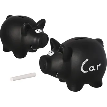 Pokladnička Keramická pokladnička prasátko + křída