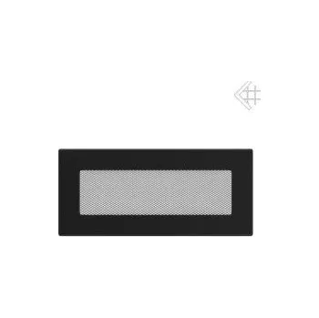 Větrací mřížka Kratki krbová mřížka 11x24 černá