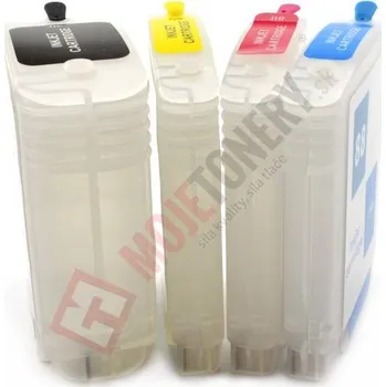 PLNITELNÉ KAZETY HP 88XL B,C,M,Y BEZ INKOUSTU