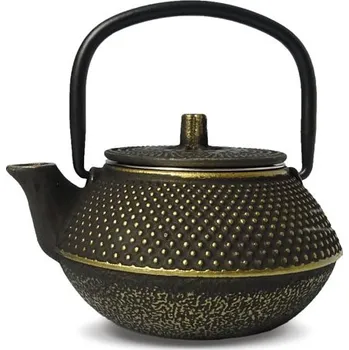 Lushan - černo-zlatá čajová konvice 300 ml