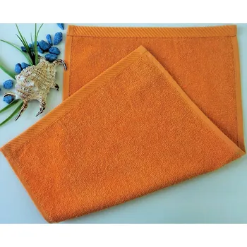 Dětský froté ručník 30x50 cm rezavý