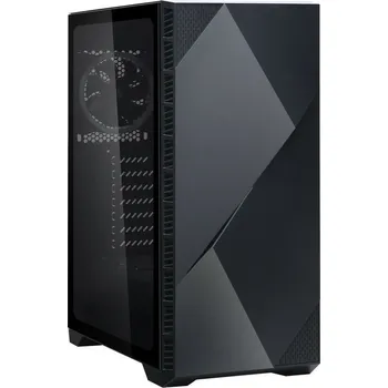 PC skříň Zalman skříň Z3 Iceberg black / Middle tower / ATX / 2x120mm fan / temperované sklo / černá