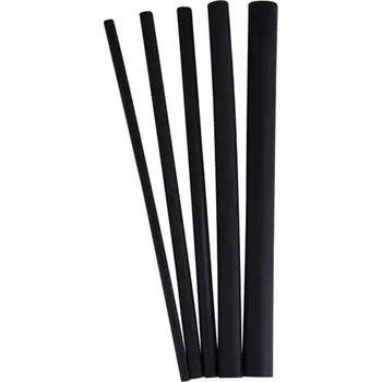 elektrický kabel 267112 Bužírka teplem smršťovací 3:1, s lepidlem, černá, 55 - 16 mm, 1,2 m, Haupa