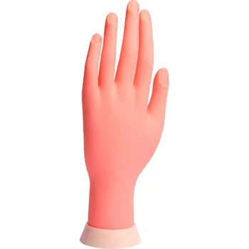 Přípravek na nehty Cvičná ruka pro trénink modeláže - LEVÁ