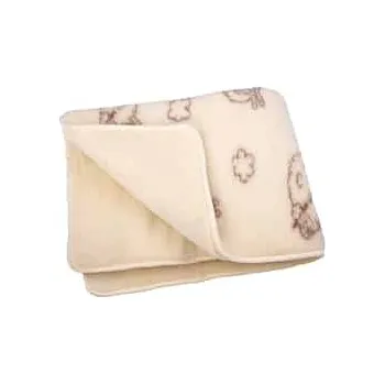 Povlečení Vlněná deka dětská Merino ovečka oboustranná