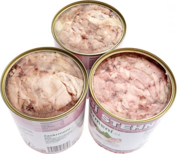 PSÍ KONZERVA ČASKRMENÍ STEHNA 800g 16ks + extra výběr z 4000 produktů