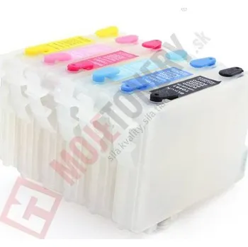 PLNITELNÉ KAZETY EPSON T0481,2,3,4,5,6 BEZ INKOUSTU