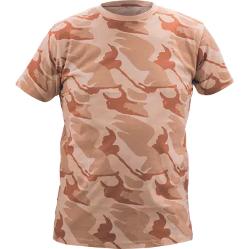 pracovní tričko Cerva Tričko CRV CRAMBE camouflage béžová S