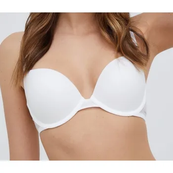 Podprsenka Dámská podprsenka QF6345E 100 bílá - Calvin Klein bílá 70D