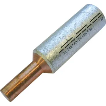 Kabelové oko 293966 Spojka kabelová Al - Cu DIN zatížitelná v tahu 70 - 70 mm2, Haupa