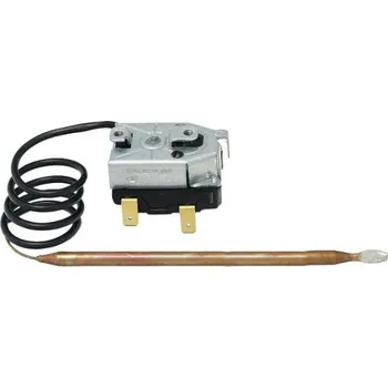 KNTP 8823.02 Kapilární nevratná tepelná pojistka, 99°C, 250V 16A AC, délka kapiláry 500mm